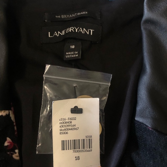 Lane bryant velvet blazer - Picture 2 of 2